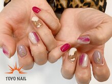 トヨネイル(TOYO NAIL)/ホットピンクニュアンス☆