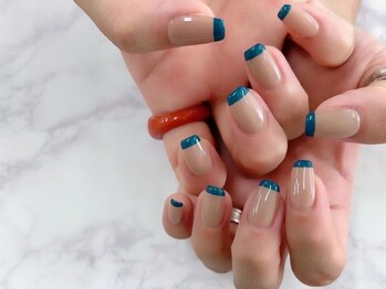 ビアンカ ネイルサロン 大宮店(Bianca)/ストレートフレンチ★