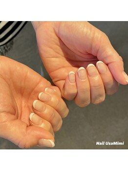 ネイル ウサミミ(Nail UsaMimi)/【Jr.ネイリスト】フレンチ