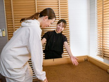 乃碧(noa)/ご来店からの流れ(6)酵素浴