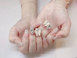 うる艶キラキラネイル♪