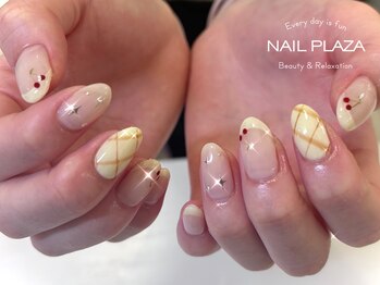 ネイルプラザ 河原町OPA店(NAIL PLAZA)/ゆるさくらんぼネイル