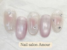 アムールユシマテン 上野湯島店(Amour)/ キラキラ春夏ネイルコース¥7980