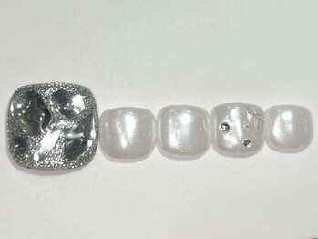 ネイルメゾン 渋谷店(NAIL MAISON)/埋め尽くしオーロラ￥8500