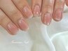大人かわいい＊チークネイル♪育爪NAIL/深爪◎【痛み爪でも長持ち！】