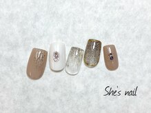 シーズネイル 渋谷店(She's nail)/新規のお客様オフ込み6500円