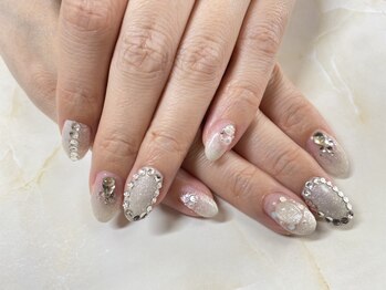 ネイルサロン メイプル(Nail Salon maple)/ストーンアートネイル