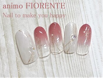 アニモ フィオレンテ せんげん台西口店(animo FIORENTE)/【定額ネイル】¥7980