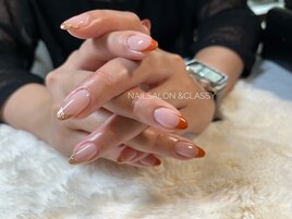 アシンメトリーフレンチ