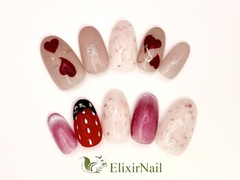 エリクサーネイル 五反田(Elixir Nail)/定額b カジュアル/クーポン使用