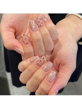 ネオリーブシェリエ 浅草店(Neolive cherie)/ビジューネイル☆