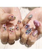 リンドネイル バイ モカ アンド ララ(Lind nail by moca and LaLa)/キラキラネイル