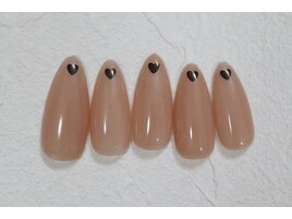 ハートホロネイル