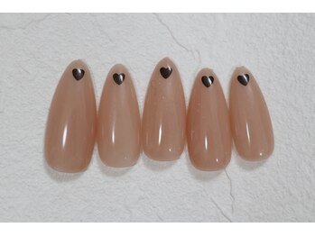 ハートホロネイル