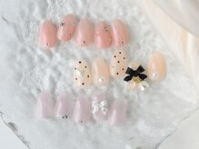 ホワイトアイ 上本町(WHITE EYE)/定額アート/リボンネイル