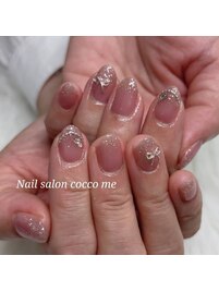 ラメグラデーション