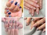 【ハンド／オフ無料】ニュアンスネイル｜抜け感トレンドデザイン