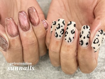 サンネイルズ(sun nails)/6本アート