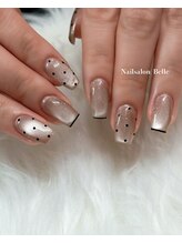 ネイルサロンアンドスクール ベル(Belle)/マグ×ドット×先端ライン