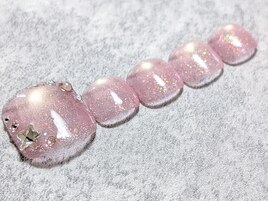 【オフ無料】フットネイル