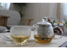 エステティックアンドアロマリラクゼーションサロン ソワンナピュール(Soin Napur)/オーガニックティーをどうぞ☆