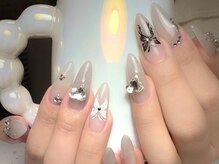 サムズアップネイル(thumbs up nail)/スカルプ長さ出しやり放題