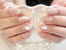 きらきら！ワンホンネイル・ピンクネイルが得意なサロンです♪