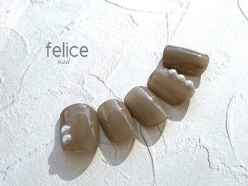 フェリーチェ 川間店(felice)/【定額ネイル】¥6980