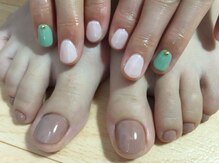 リリーヘブン(LILY HEAVEN)/秋のハンド・フットセットnail