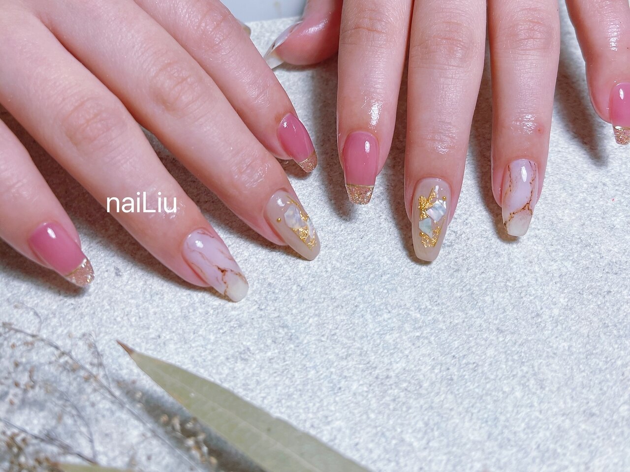 (当店オフ込み)持ち込みデザインok.オフィスネイルネイル向け☆定額6980