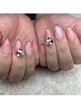 ネイル スタジオ イナンナ(Nail Studio INANNA)/クリアフレンチ♪