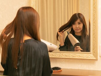 ライル(LUYL)/セルフブローで違いを実感