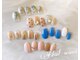 ネイル シー(Nail seaaa)の写真/【人気の定額デザイン有り◎】いつでも安心価格の定額コース!豊富なデザインサンプルに心躍る♪