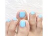 ７.【全員】フットジェルネイル★ ワンカラーor グラデ ¥5500→¥5000(オフ別)
