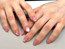 マグネットネイル/ピンクネイル