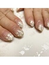 エーナイン 福住店/お花ネイル