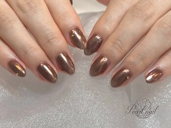 パールネイル 辻堂店(Pearl nail)/ミラーネイル