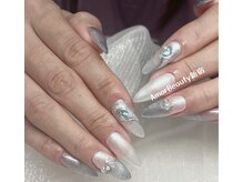 アモールビューティー 新宿店(Amor Beauty)/チップ長さだしシンプルdesign