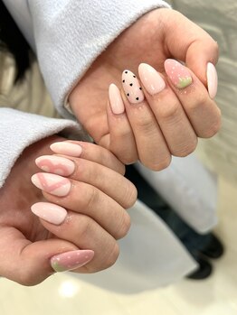 ジューシーネイル 天神店(Juicynail)/いちごネイル