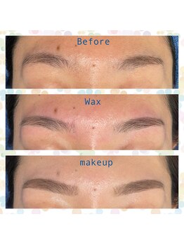 ベリル 金町店(Beryl)/左右差のある眉