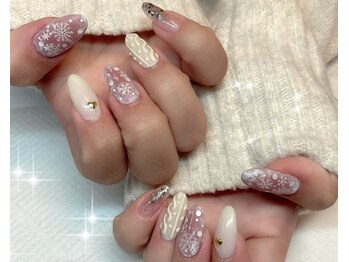 アイラッシュアンドネイル ブルーミン(Bloomin)/クリスマスネイル