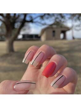 エムプラス(M+plus)/#フィルイン#ジェルネイル