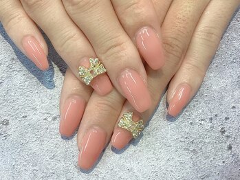 ジャスミンネイル(Jasmine Nail)/ジェル☆シンプルビジューコース