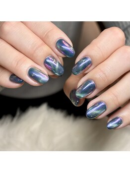 マイオティック ネイル(miotic nail)/夜空イメージデザイン