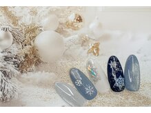 デルマーネイル 湘南台(Del Mar Nail)/1２月定額トレンドデザイン