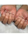 グラデーションフレンチネイル