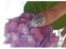 パステル(PASTEL)/あじさいネイル