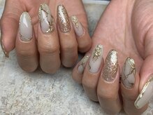 ネイル スタジオ イナンナ(Nail Studio INANNA)/大理石ネイル♪