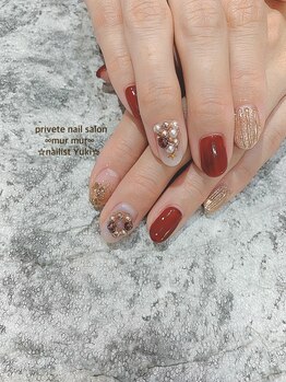 プライベート ネイルサロン マーマ(murmur)/ツリービジューネイル