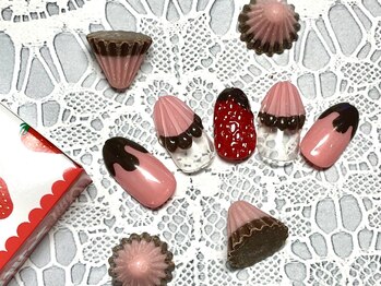 ネイル ナテュール 平塚店(Nail Nature)/バレンタインネイル